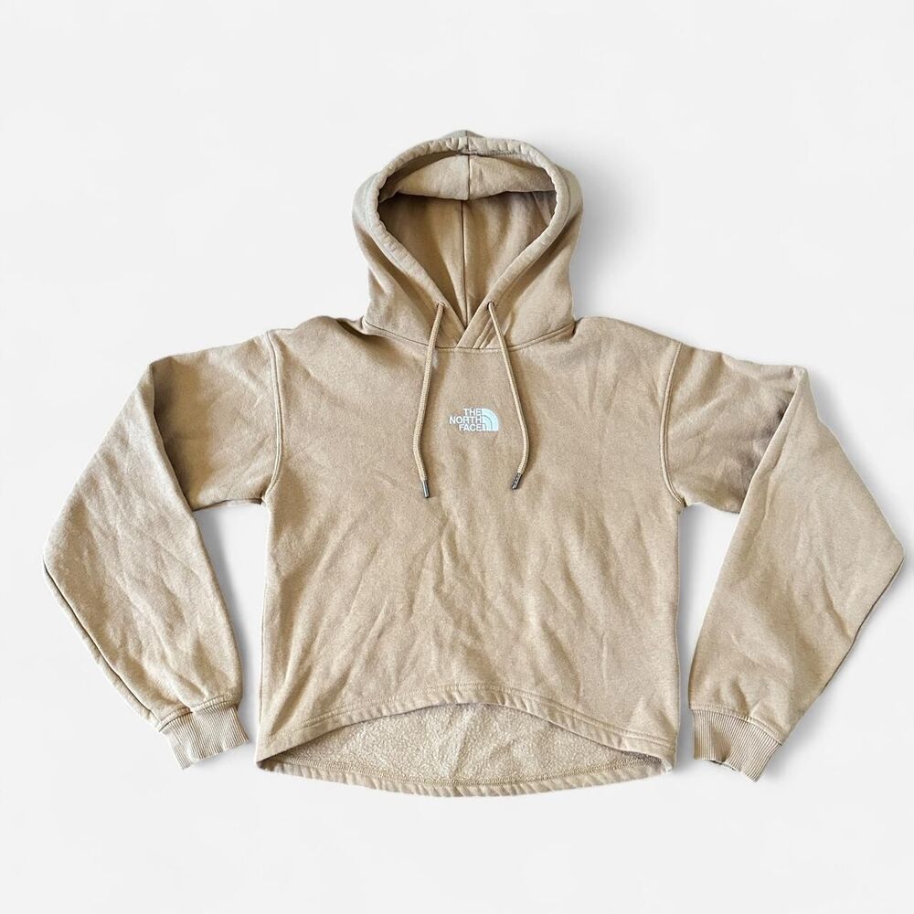 The-north-face Women's Tan and Cream Hoodie